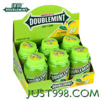 DOUBLEMINT 绿箭 口香糖64g*2瓶