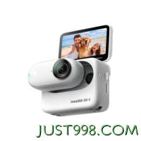 PLUS会员：Insta360 影石 GO 3 拇指运动相机 32GB