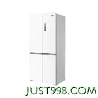 家装季、PLUS会员：Midea 美的 BCD-483WSPZM(E) 风冷十字对开门冰箱 483L 白色