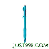 凑单品：ZEBRA 斑马牌 真好系列 C-JJ3-CN 按动中性笔 蓝绿杆黑芯 0.5mm 单支装