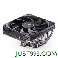 新品发售：JONSBO 乔思伯 HP600 下压式风冷散热器 无光版 黑色