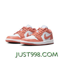 AIR JORDAN 正代系列 Air Jordan 1 Low 女子篮球鞋 DC0774-080 白金色/天空橙/白色 36