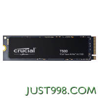 Crucial 英睿达 T500 NVMe M.2固态硬盘 1T（PCI-E4.0）
