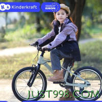 PLUS会员：Kinderkraft 可可乐园 儿童山地自行车 18寸 轻便镁合金