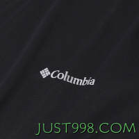 Columbia 哥伦比亚 T恤男24春夏户外吸湿清爽舒适透气圆领速干短袖