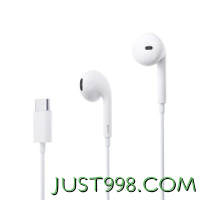 百亿补贴：Apple 苹果 EarPods 半入耳式有线耳机 Type-C