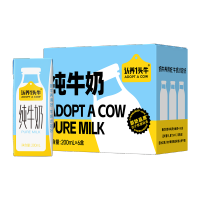 ADOPT A COW 认养一头牛 全脂纯牛奶200ml*6盒12月产