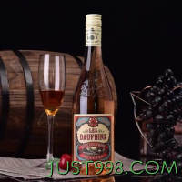 Les Dauphins 罗纳皇冠 法国原瓶进口红酒罗纳河谷AOC级葡萄酒  珍藏桃红750ml*2