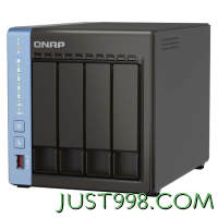 QNAP 威联通 TS-464C 宇宙魔方 四核心处理器网络存储服务器内置双M.2插槽NAS私有云