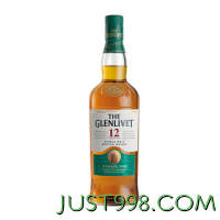 THE GLENLIVET 格兰威特 12年 单一麦芽 苏格兰威士忌 40%vol 700ml