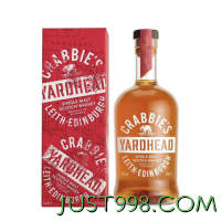 Crabbies 克莱比 单一麦芽 苏格兰威士忌  40度  700ml*1瓶