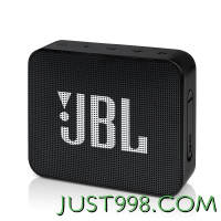 JBL 杰宝 GO ESSENTIAL 音乐金砖青春版 便携蓝牙音箱 黑色