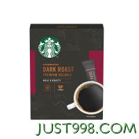88VIP：STARBUCKS 星巴克 精品速溶咖啡 10条