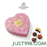 GODIVA 歌帝梵 至爱心形巧克力礼盒11颗装