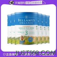 88VIP：BELLAMY'S 贝拉米 经典系列 有机婴儿奶粉 澳版 3段 900g*6罐