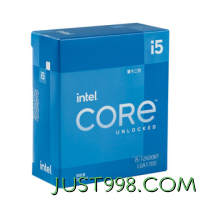 intel 英特尔 酷睿i5-12600KF CPU  4.9Ghz 10核16线程