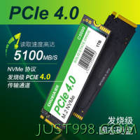 CHUXIA 储侠 2TB SSD固态硬盘M.2接口PCIe4.0兼容PCIe3.0读速5000MB/S NVMe 长江晶圆升级版
