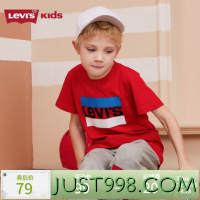 Levi's 李维斯 儿童纯棉短袖t恤