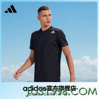 adidas 阿迪达斯 官方男装速干运动健身短袖T恤GU6388