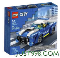 88VIP：LEGO 乐高 City城市系列 60312 警车