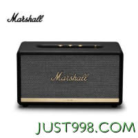 Marshall 马歇尔 STANMORE II 音箱无线蓝牙家用音响 黑色