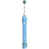 PLUS会员：Oral-B 欧乐-B P3000 电动牙刷 清新蓝（到手刷头*2）