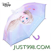 Disney 迪士尼 雨伞 轻便自动 冰雪8骨90cm（晴雨两用）