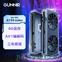 GUNNIR 蓝戟 Intel Arc A750 Index 8G 2050MHz