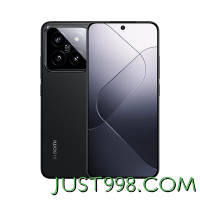 Xiaomi 小米 14 12GB+256GB 黑色 徕卡光学镜头 光影猎人900 徕卡75mm浮动长焦 骁龙8Gen3 5G小米手机