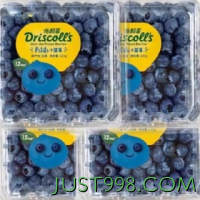 88VIP：DRISCOLL'S/怡颗莓 怡颗莓 云南蓝莓 125g*8盒 小果