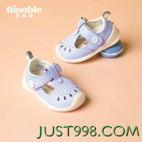 百亿补贴：Ginoble 基诺浦 女童学步鞋