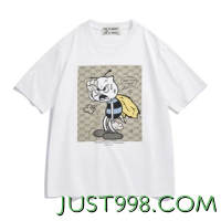 PEACEBIRD MEN 太平鸟男装 蜜蜂上衣短袖T恤 B1DAC251381