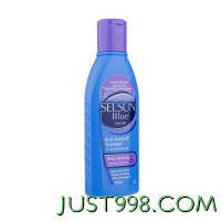 Selsun blue SELSUN紫1%硫化硒去屑控油止痒洗发水深层清洁男女洗头膏洗发露200ml*2