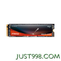 aigo 爱国者 P7000Z NVMe M.2 固态硬盘 2TB（PCI-E 4.0）