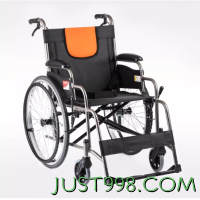 19日20点：yuwell 鱼跃 可折叠轻便轮椅代步车轮椅车轮椅H062
