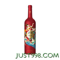 88VIP：MOUTAI 茅台 519红标干红葡萄酒赤霞珠美乐混酿13度750ml