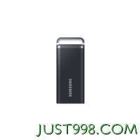 SAMSUNG 三星 T5 EVO USB3.2 移动固态硬盘 Type-C 2TB 星耀黑
