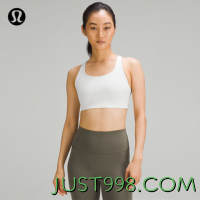 lululemon 露露乐蒙 丨 Energy™ 女士运动内衣 LW2DG6A 米白色 XS