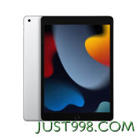 Apple 苹果 iPad 10.2英寸平板电脑 第9代（64GB WLAN版/MK2L3CH/A）银色