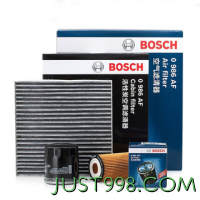 BOSCH 博世 三滤套装 机油滤清器+空调滤清器+空气滤清器