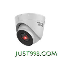 HIKVISION 海康威视 X DS-IPC-T12-I 监控摄像头 焦距2.8mm 白色