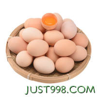 农家 散养现捡土鸡蛋 约45g/枚 40枚 1600g