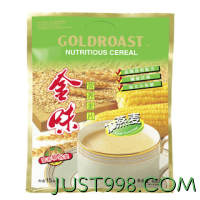 PLUS会员：GOLDROAST 金味 即食燕麦片 加燕麦420g
