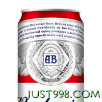 88VIP：Budweiser 百威 经典醇正 啤酒