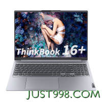 Lenovo 联想 ThinkBook 16+ 2023款 16英寸笔记本电脑（R7-7840H、32GB、1TB、RTX4050）