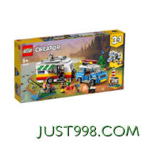 LEGO 乐高 Creator3合1创意百变系列 31108 大篷车家庭假日