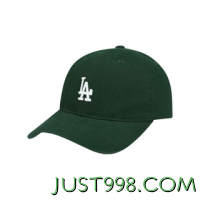 MLB 美国职棒大联盟 洛杉矶道奇队 中性棒球帽 3ACP7701N-07GNS 绿色