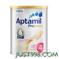 Aptamil 爱他美 白金澳洲版240亿活性益生菌奶粉4段3岁及以上*3罐