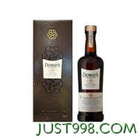cdf会员购：Dewar's 帝王 18年调配型苏格兰威士忌 1000ml