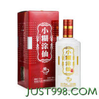 88VIP：小糊涂仙 普酱 53%vol 酱香型白酒 500ml 单瓶装